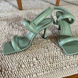 Mint Green ASOS Strappy Sandals